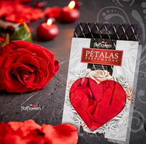 PÉTALAS DE ROSAS VERMELHAS 100 UNIDADES  