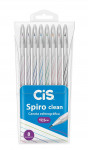 CANETA ESFEROGRAFICA CIS SPIRO CLEAN CORES SORTIDAS